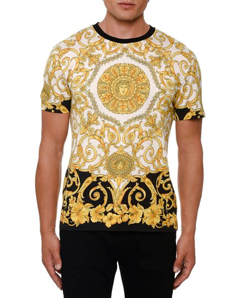 versace t shirt men|Versace collection men shirt sale.